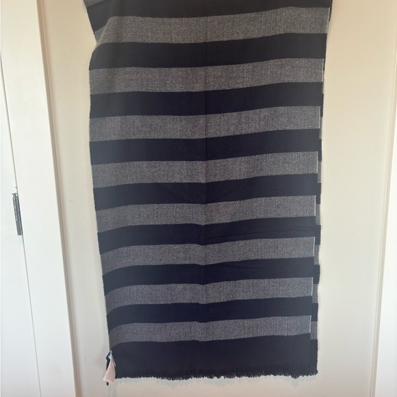 GAP Other - GAP Navy and Gray Striped Scarf (70 x 20”) 095